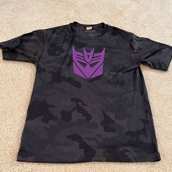 SPORT-TEK SIZE XS TRANSFORMERS SHIRT - Picture 1 of 7